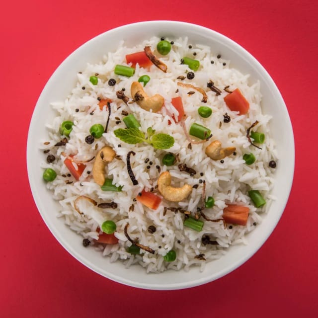 Vegetarian Pulao.