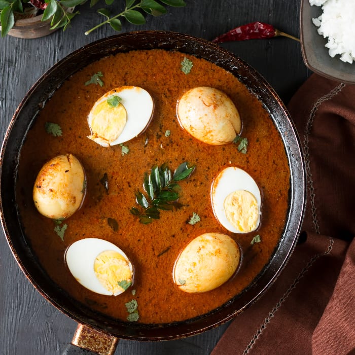 Australian Egg Curry.