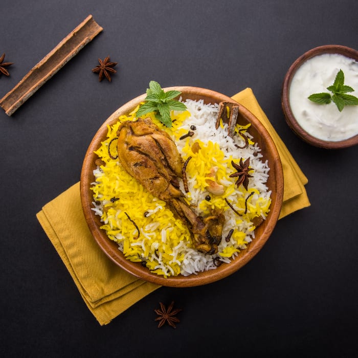 Chicken Biryani.