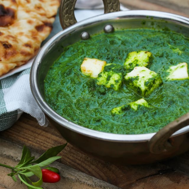 Pushtaini Palak Paneer.