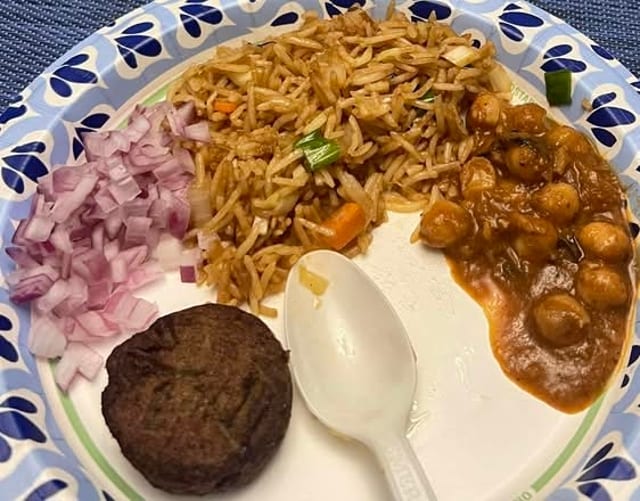 Manchurian Fried Rice.
