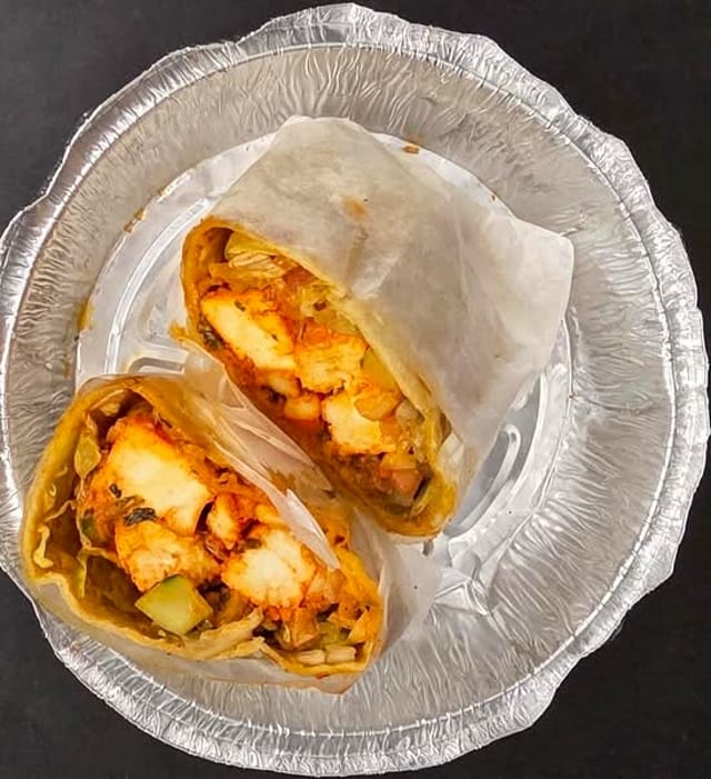 Paneer Frankie.